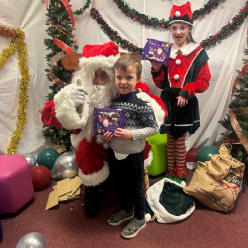 Meeting Santa