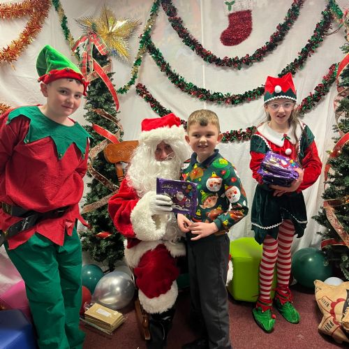 Santa visits P3!!