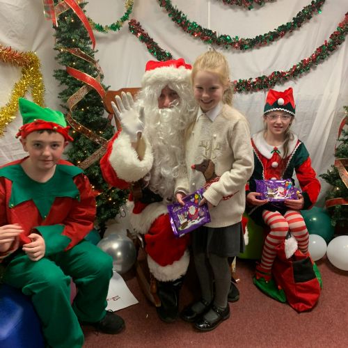Meeting Santa