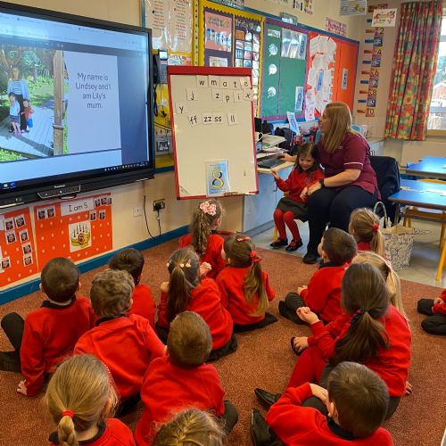 Thank you to Lily's Mum for visiting us and telling us about her job as a Nurse.