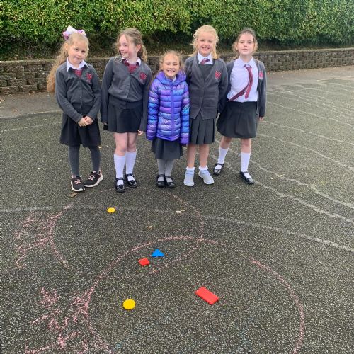 Outdoor Shape Sorting
