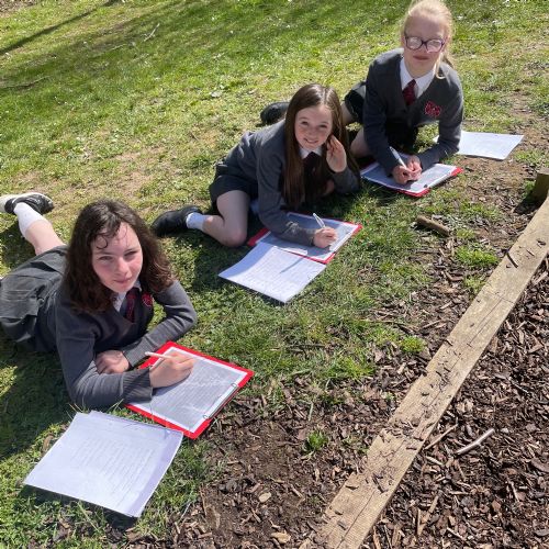 Creative Writing in the Sun