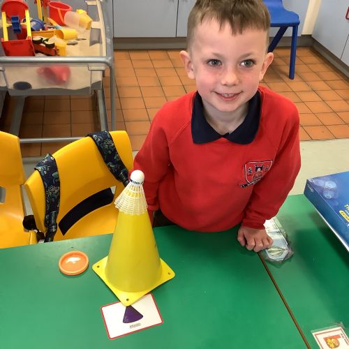 April - 3D Shapes