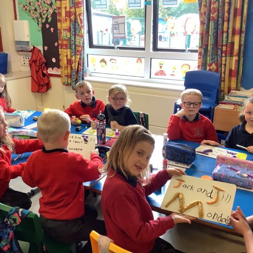 Literacy Playdough Punctuation