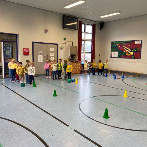 PE with Ben, our student