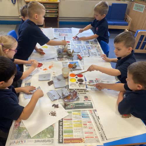 Autumn Leaf Printing