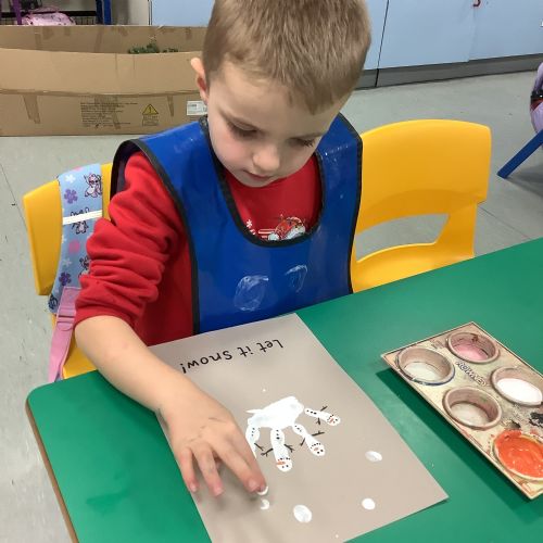 Snow Globes, Fingerprint Penguins and Snowmen